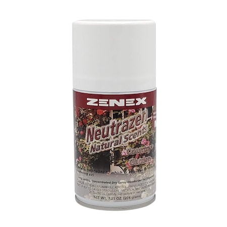 Zenex Neutrazen Country Garden Scent Metered Odor Neutralizer net 7 oz. 1 Can 491120-1